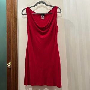 bebe Vibrant Red Dress
